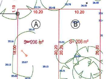 Vente de terrain