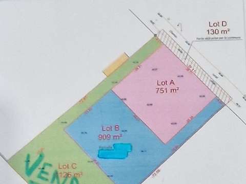 Vente de terrain