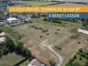 Vente Terrain 30117 m&sup2;Lesson