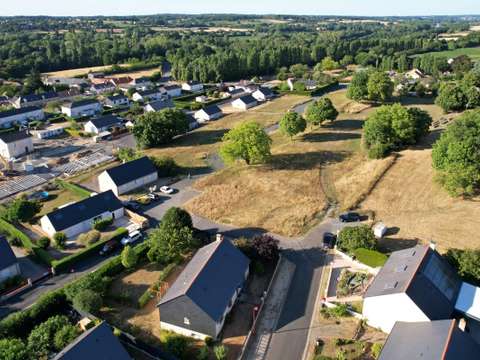 Vente de terrain Lézigné 49