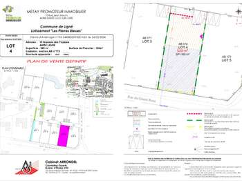 Vente Terrain 520 m&sup2;Ligné