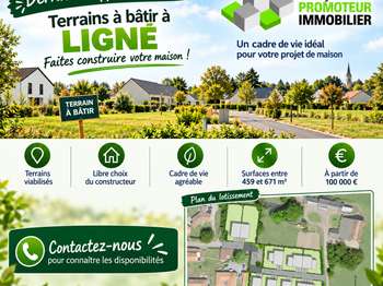 Vente Terrain 520 m&sup2;Ligné