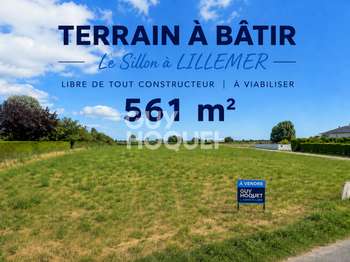 Vente Terrain 561 m&sup2;Lillemer