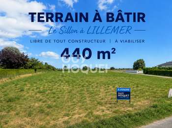 Vente Terrain 440 m&sup2;Lillemer