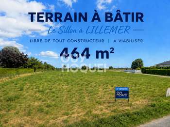 Vente Terrain 464 m&sup2;Lillemer