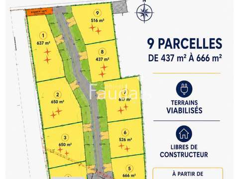 Vente de terrain Lingreville 50