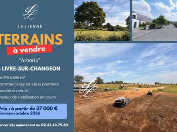 Vente Terrain 369 m&sup2;Livré-sur-Changeon