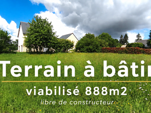 Vente Terrain 888 m&sup2;Livré-sur-Changeon