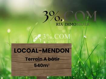 Vente Terrain 540 m&sup2;Locoal-Mendon
