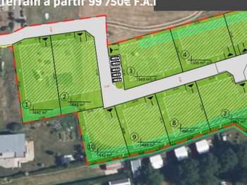 Vente de terrain