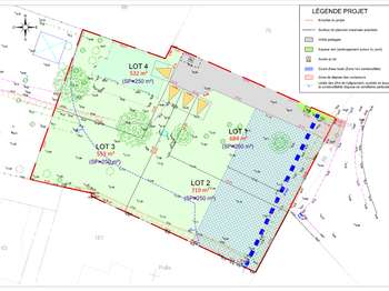 Vente de terrain