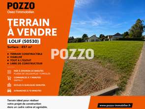 Vente Terrain 857 m&sup2;Lolif