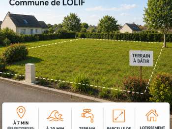 Vente Terrain 857 m&sup2;Lolif
