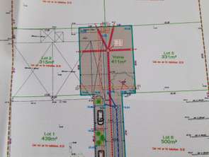 Vente Terrain 482 m&sup2;Longeville-sur-Mer