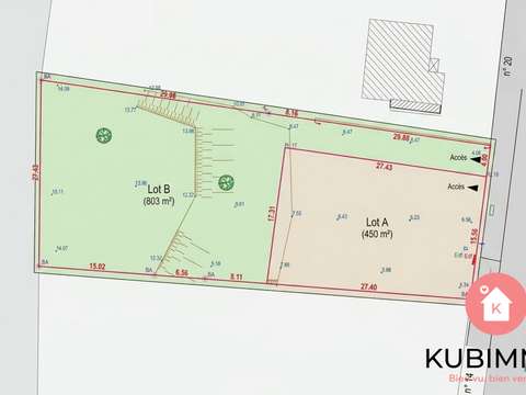 Vente de terrain Longeville-sur-Mer 85