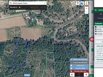 Vente Terrain 7902 m&sup2;Lorgues