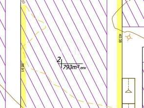 Vente Terrain 800 m&sup2;Lorient Merville - Polygone