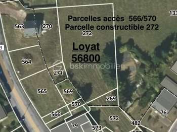 Vente Terrain 1603 m&sup2;Loyat