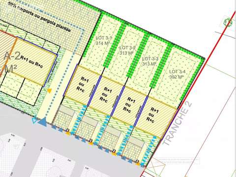 Vente de terrain