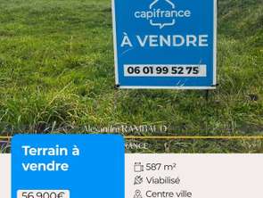 Vente Terrain 587 m&sup2;Maen-Roch