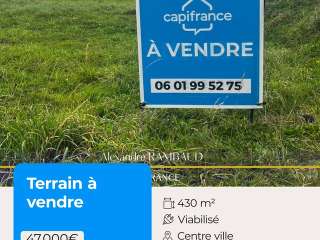 Vente de terrain