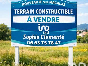 Vente Terrain 832 m&sup2;Magalas