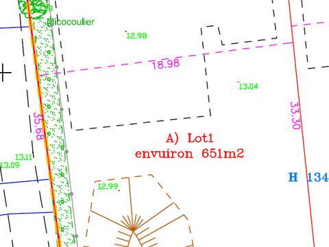 Vente de terrain