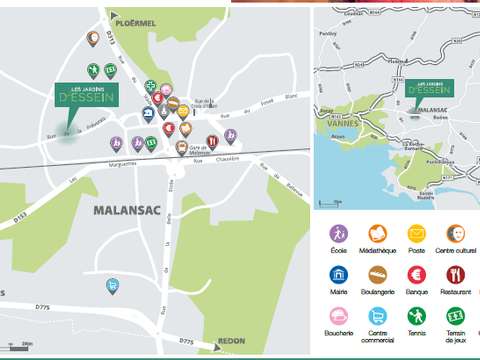 Vente de terrain Malansac 56