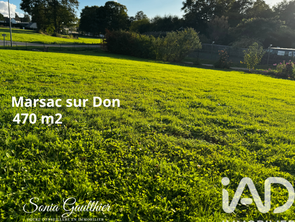 Vente Terrain 470 m&sup2;Marsac-sur-Don