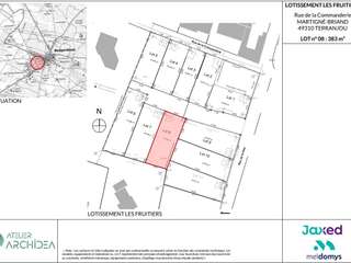Vente de terrain 4 pièces