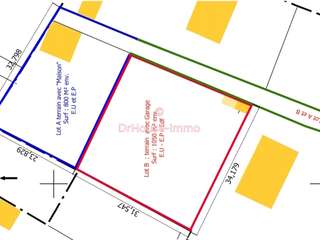 Vente de terrain 2 pièces
