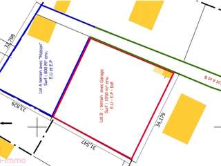 Vente de terrain 1 pièce