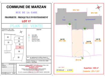 Vente de terrain Marzan 56