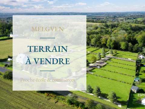 Vente de terrain Melgven 29