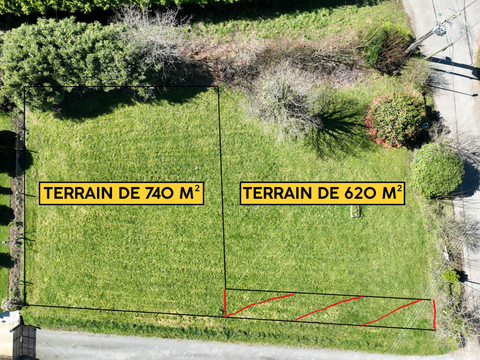 Vente de terrain