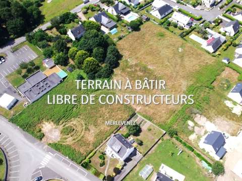 Vente de terrain Merlevenez 56