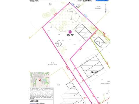 Vente de terrain Mesquer 44