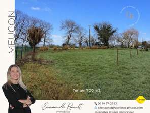 Vente Terrain 700 m&sup2;Meucon