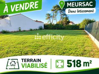 Vente Terrain 518 m&sup2;Meursac