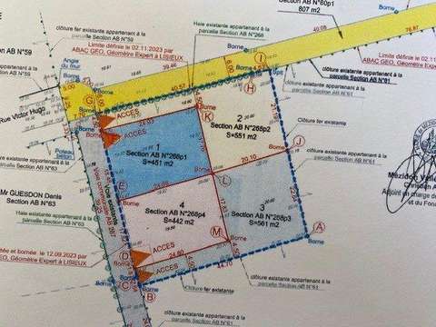 Vente de terrain Mezidon-Canon 14