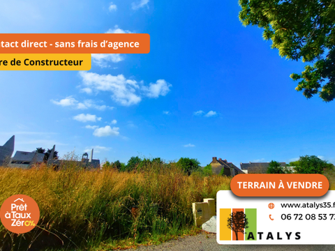 Vente de terrain Miniac-Morvan 35