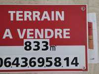 Vente de terrain