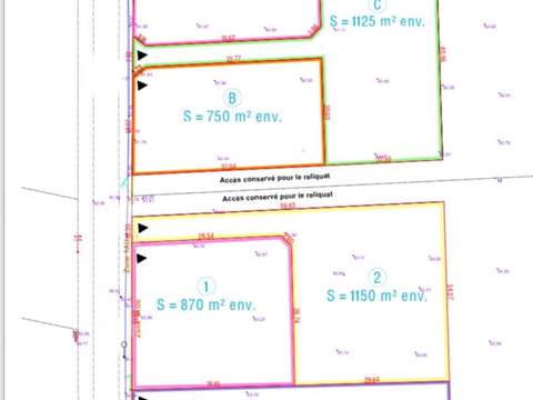 Vente de terrain Molac 56