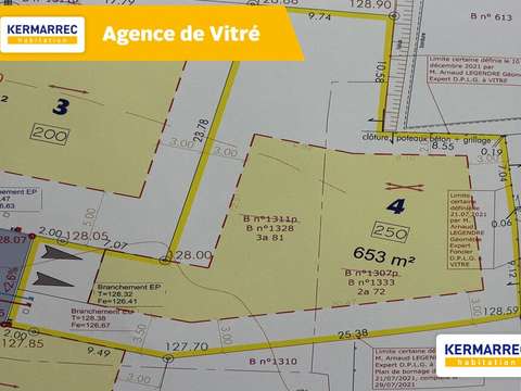 Vente de terrain Mondevert 35