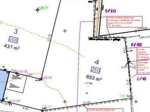 Vente Terrain 653 m&sup2;Mondevert