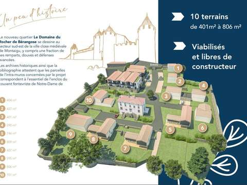 Vente de terrain Montaigu 85