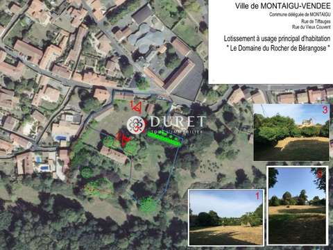 Vente de terrain Montaigu 85