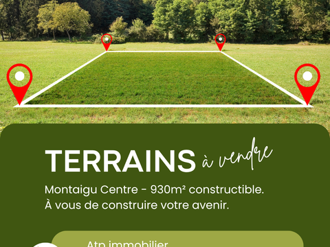 Vente de terrain Montaigu 85