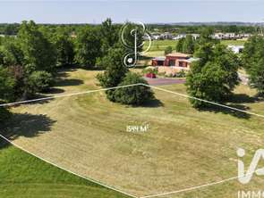 Vente Terrain 1544 m&sup2;Montauban
