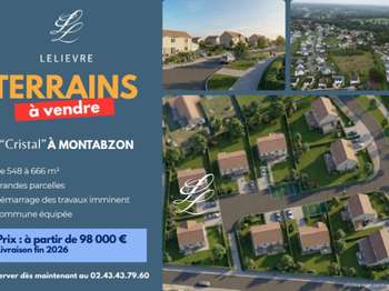 Vente Terrain 553 m&sup2;Montbazon